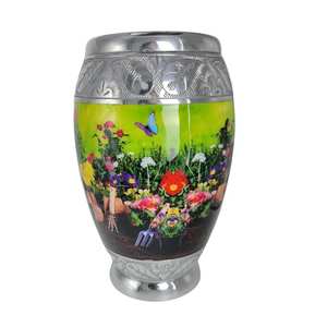 Spring Urn for <b>Ashes</b> Planting Flowers Urn for Human <b>Ashes</b> Adult <b>Keepsake</b> Urn - Product Image 2