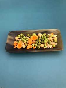 ถาดเสิร์ฟทรงสี่เหลี่ยมผืนผ้า |   ถาดกาแฟและชาแบบดั้งเดิม ทำด้วยมือ อเนกประสงค์ น้ำหนักเบา เหมาะสำหรับงานแต่งงานและตกแต่งอย่างหรูหรา - Product Image 6