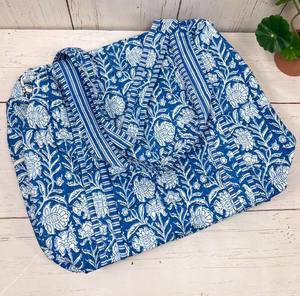 กระเป๋าเดินทางทรงดัฟเฟิลสุดหรูแบบสปอร์ตทนทานงานแฮนด์เมดกระเป๋าเดินทางสำหรับวันหยุดสุดสัปดาห์ขนาดใหญ่ผ้าบุผ้าสำหรับใส่ค้างคืนพิมพ์ลายดอกไม้ - Product Image 4