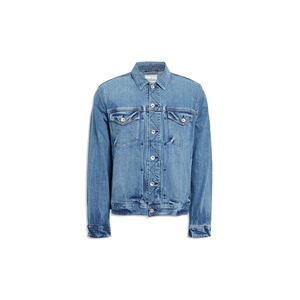 Chaquetas Vaqueras 100% Algodón para Hombre, Chaqueta Informal de Color Sólido con Bolsillos para Hombre, Estilo de Ropa de Alta Calidad, Chaquetas Vaqueras para Hombre - Product Image 2