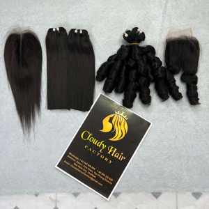 Échantillon gratuit 10A Extensions de cheveux vietnamiens vierges 100% Bundles de cheveux raides en os Extensions de cheveux humains - Product Image 6