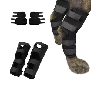 MESS SPORTS Customized High Quality Canine Back Leg <b>Compression</b> Orthopedic Dog <b>Knee</b> Support Brace Breathable Thin Material - Product Image 2