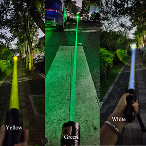 <span class=keywords><strong>Linterna</strong></span> láser de mano impermeable superbrillante IP65 con carga USB de cuerpo de aluminio de haz largo para acampar - Product Image 6