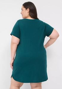 100% coton impression personnalisée T-Shirt de sommeil qualité supérieure doux confortable anti-rétrécissement dernière conception grande taille femmes vêtements de nuit de qualité supérieure - Product Image 2