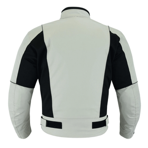 Men's Cordura Breathable CE Armoured Waterproof Textile Motorcycle Jacket Adventuring Black & Navy Blue Motorbike Jacket For Men - Product Image 6