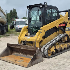 Cargadora Compacta Usada Cat 259D con Mulcher, Motor Caterpillar 2023, Alta Eficiencia de Combustible, Carga Nominal de 400 Toneladas, Caja de Cambios, Rodamientos y Motor - Product Image 1