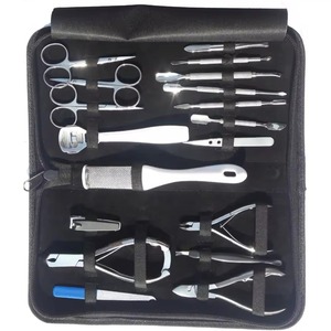 Kit professionnel de manucure pédicure en acier inoxydable de haute qualité par zuol - Product Image 5