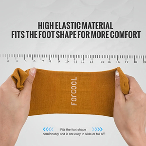 Calcetines deportivos con logotipo personalizado de alta calidad para hombre, calcetines personalizados transpirables de baloncesto y fútbol con agarre antideslizante, 2025 - Product Image 5