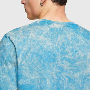 T-shirt pour homme en coton 100% de haute qualité, lavage à l'acide, fabrication sur mesure en gros, nouveau design, léger, anti-froissement, manches courtes, Pachuco - Product Image 6