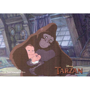 Tarjeta postal derivada de la animación de Tarzán - Product Image 1