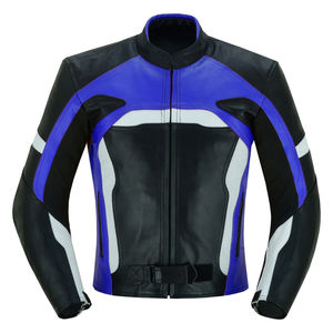 Traje de Motociclismo Profesional Personalizado para Hombre, de Cuero Vacuno de Alta Calidad, Talla Grande, de Una o Dos Piezas, para Carreras de Motos y Automovilismo - Product Image 5