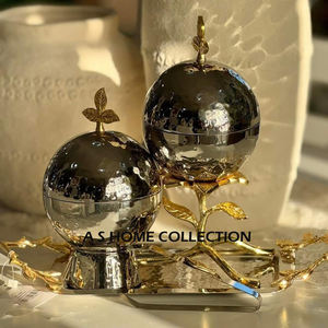 Lujo elegante dorado Calla Lily diseño rama decorativa latón elegante incienso titular y quemador para el hogar - Product Image 5