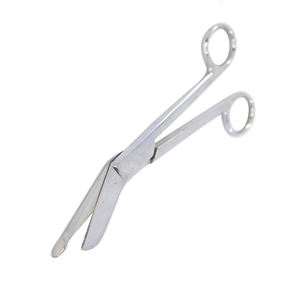 Ciseaux de coupe de pansement professionnels courbés émoussés émoussés 150 mm ciseaux chirurgicaux de 6 pouces en acier inoxydable - Product Image 2