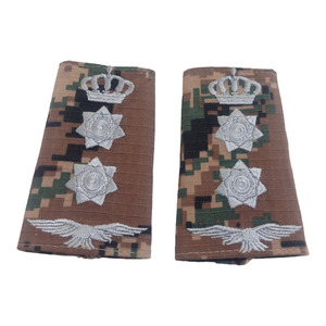 Correas de hombro Royal Navy Chaplin Charretera bordada a mano Uniforme Hombreras Venta de Charretera de tela bordada - Product Image 1