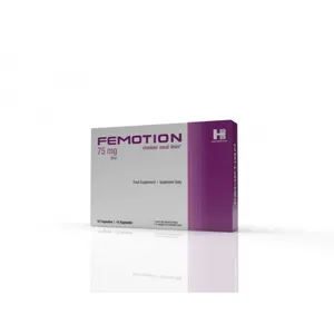 FEMOTION 10 Pilules Libido pour Femmes Pilules Aphrodisiaque Enhancer Meilleure Vente Capsules de Libido Féminine Fabriquées en UE Complément Alimentaire