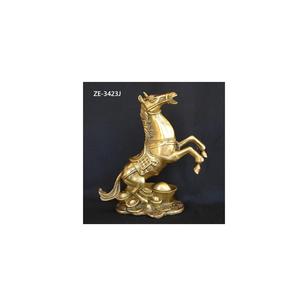 Escultura Decorativa de Invierno de Metal Hecha a Mano, Coleccionable de Animales, Oso Cola de Reno Sentado, Escultura Moderna Pulida - Product Image 1