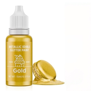 Wholesale Non-toxic Food Grade Metallic Edible <strong>Glitter</strong> <strong>Paint</strong> Luster Dust (Inorganic Pigment) for Cake Macaron Chocolate Decor. - Product Image 1