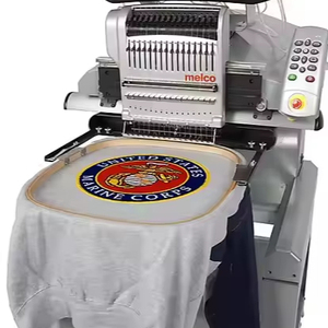 MERIT Janome MB-4S Four-Needle Embroidery Machine With Included <b>Hat</b> Hoop and Lettering Hoops - Product Image 2