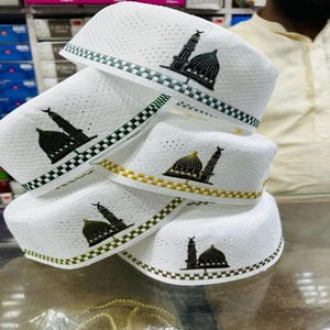 Gorros de Oración Musulmanes al por Mayor, 100% Algodón, con Estilo Nuevo - Product Image 1