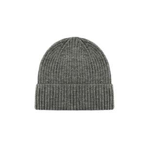 Cable Knit Winter Beanie <b>Hat</b> Thick Warm <b>Wool</b> Blend Cap for Women <b>Men</b> Custom Patch Logo Wholesale Manufacturing - Product Image 1