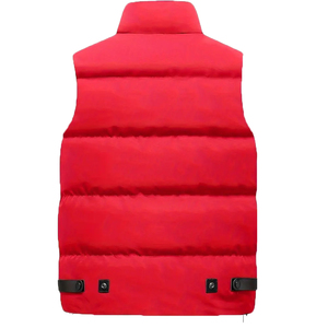 Custom High Quality Down Vest Sleeveless Vest Padded <b>Waistcoat</b> with Pocket <b>Quilted</b> Down Vest for Men - Product Image 4