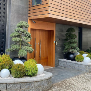 35cm Acrylique Opale Globe Lumière Extérieure Résistant Aux Intempéries Jardin Paysage Luminaire avec Pointe En Acier E27 Prise Blanc Chaud LED - Product Image 3