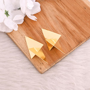 Lot de 25 paires de bijoux bohème en laiton plaqué or jaune cadeaux d'anniversaire faits à la main boucles d'oreilles bijoux à la mode vente en gros - Product Image 6