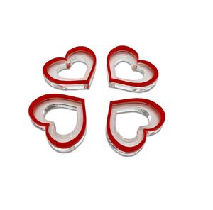 Anneaux de serviette en verre cristal remplis de diamant en alliage de décoration de mariage de vente directe d'usine - Product Image 6