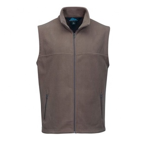 Gilet en polaire polaire de haute qualité, col montant, chaud pour l'hiver, fermeture éclair, design sans doublure, sans manches, vêtements d'extérieur pour l'automne/hiver, unisexe. - Product Image 2