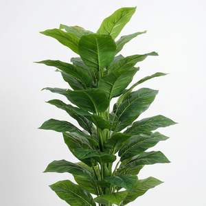 Planta Artificial Alocasia, Árbol en Maceta de Múltiples Tallos - Product Image 3
