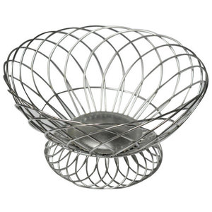 ตะกร้าผลไม้ลวดเหล็กตกแต่งสำหรับใส่ผลไม้,ตะกร้าผลไม้โลหะสำหรับตกแต่งบ้านและห้องครัวดีไซน์สดใหม่ - Product Image 2