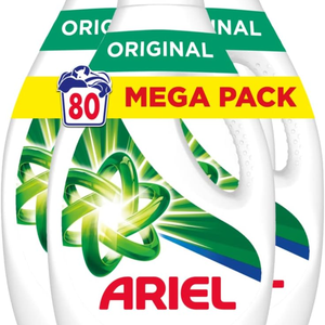 Detergente Líquido para Ropa Ariel Original 4x1L, 4x20 Lavados - Product Image 6
