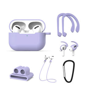 SET of 6 MORA for AirPods Pro <b>Accessories</b> Protective Cover for <b>Headphones</b> Shockproof and Protective Function - Product Image 4