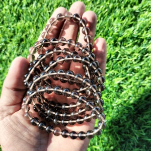 8mm magnifiques pierres semi-précieuses perles rondes énergie cristal Reiki guérison élastique Bracelet extensible pour femmes hommes cadeaux - Product Image 5