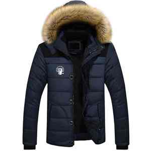 Chaqueta de Invierno para Mujer, Impermeable, Transpirable, con Cuello Alto, Cierre Completo, Estilo Blazer, Cuello y Gorro Desmontables - Product Image 3