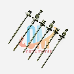 Bán chạy nhất hrt trocar 3.5mm hormone thay thế viên chèn Kit phẫu thuật trocar không cánh trocar thiết lập một chất lượng + | cũ - Product Image 4