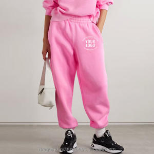 OEM prix de gros survêtement pour filles en coton épais taille haute lâche décontracté polaire jogging costume vierge femmes jogging survêtement - Product Image 4