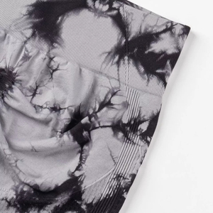 Shorts Cortos Deportivos de Cintura Alta para Mujer, Efecto Levanta Glúteos, para Yoga y Gimnasio, Spandex/Nailon, Elásticos en Cuatro Direcciones, Venta al Por Mayor - Product Image 5