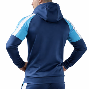 Conjunto Deportivo Personalizado para Hombre, Sudadera con Cremallera y Pantalones Deportivos, Ropa de Entrenamiento Transpirable - Product Image 2