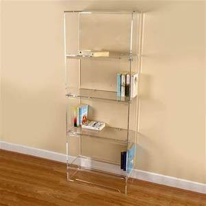 Présentoir de livres en acrylique personnalisé Étagère de livres et de magazines en plexiglas de haute capacité | Support organisateur de documents - Product Image 3