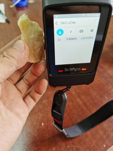 Resultados en un segundo Analizador de mineral de litio láser de mano Sciaps Analizador de roca de litio de la Z-903 Análisis de materiales de roca - Product Image 4