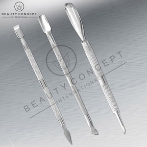 3 uds empujador de cutículas de uñas de alta calidad de doble extremo al por mayor mejor vendedor empujador de cutículas respetuoso con el medio ambiente empujador de cutículas personalizado - Product Image 4