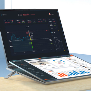 Thiết Kế Mới 16Inch + 16Inch Màn Hình Kép Máy Tính Xách Tay I5 I7 12Gen CPU Máy Tính Xách Tay Chơi Game Máy Tính Win 11 OS Tiếng Anh Đôi Màn Hình Cảm Ứng - Product Image 6