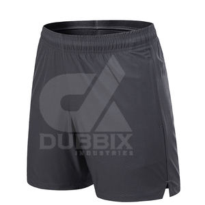 Shorts de plage décontractés pour hommes, séchage rapide, couleur unie, légers, anti-froissement, taille élastique, mi-hauteur, shorts de basket-ball - Product Image 6