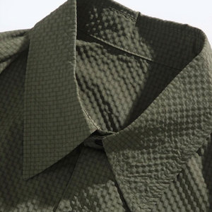 Vente en gros de vêtements respirants grande taille pour hommes survêtements de sport courts personnalisés pour hommes ensemble de shorts d'été unis ajustés de couleur unie - Product Image 5