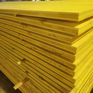 Tablero de Pino Abeto Triple de 27 mm, 3 Capas, Amarillo, Industrial, E0, Primera Clase, Resistente al Agua, Ecológico, con Revestimiento de Película Lijada - Product Image 2