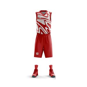 Vente en gros de shorts de basket-ball d'été, ensemble de maillots de basket-ball pour garçons et filles, uniforme personnalisé avec nom de l'équipe et numéro de basket-ball - Product Image 5
