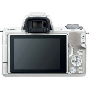 WiFi Digital ILC <b>Camera</b> EF-M 15-45mm Is STM Lens White Compact Mirrorless Digital <b>Camera</b> <b>for</b> Photography Video Featuring CMOS - Product Image 2