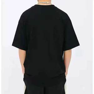 เสื้อยืดคอกลมแขนสั้นสำหรับผู้หญิงเสื้อยืดลำลองผ้าคอตตอนแท้พิมพ์ลายพลอยเทียมแฟชั่นใหม่ฤดูร้อน - Product Image 2