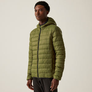Veste d'extérieur à bulles chaudes et épaisses brodées sur mesure OEM Manteaux pour hommes Veste matelassée en duvet rembourrée de haute qualité pour hommes - Product Image 1